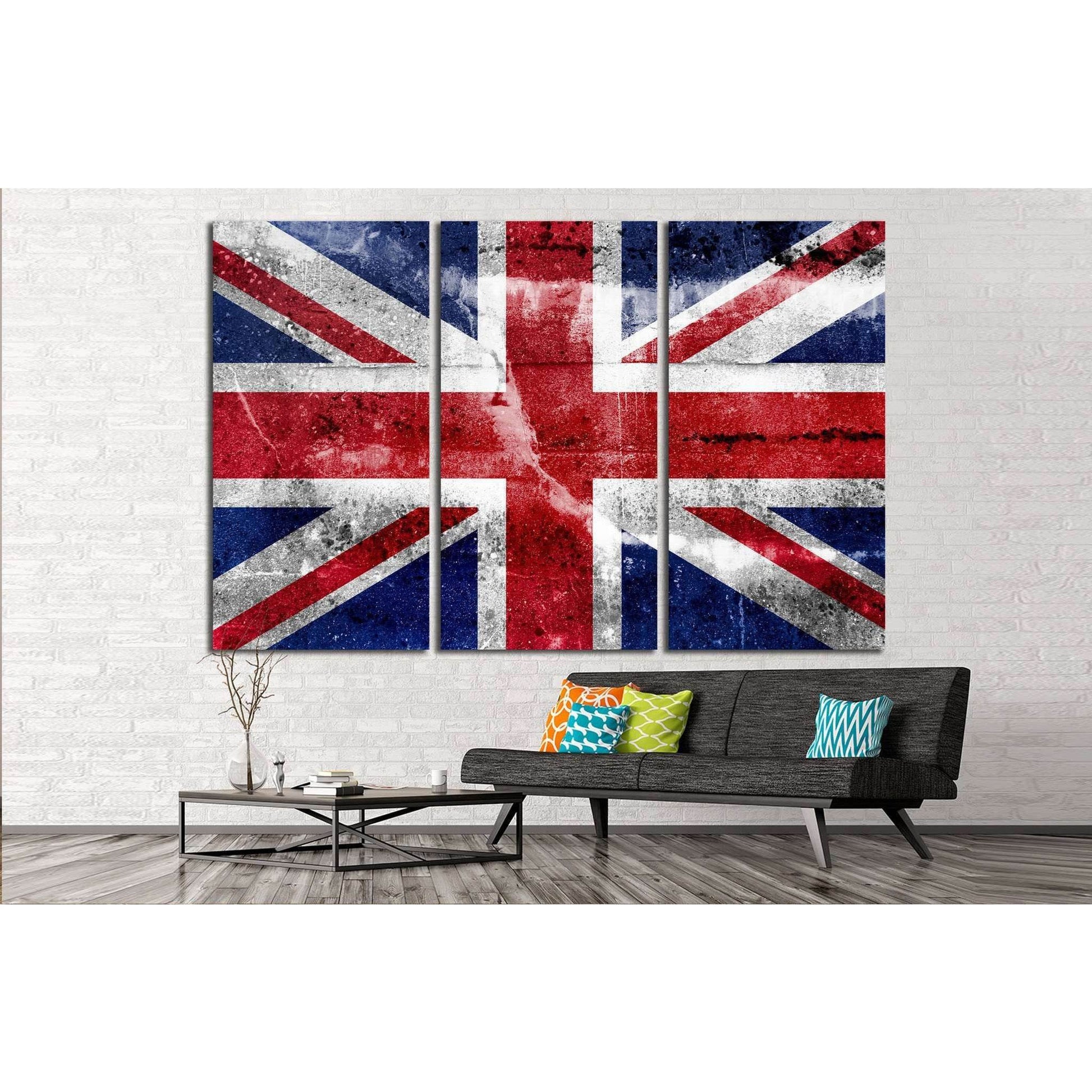 Great Britain №669 Ready to Hang Canvas Print - Zellart Canvas Prints ALL_Products, s-669
