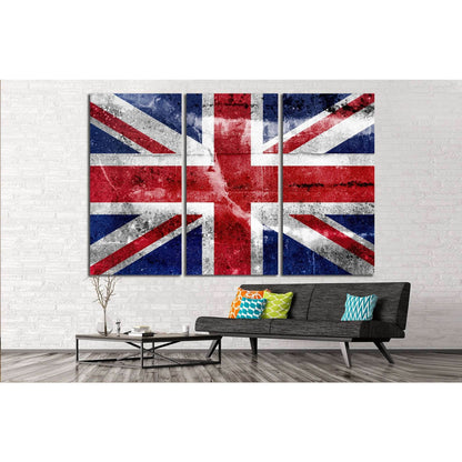 Great Britain №669 Ready to Hang Canvas Print - Zellart Canvas Prints ALL_Products, s-669