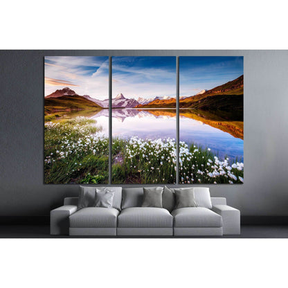 Great view of Bernese range above Bachalpsee lake №2921 Ready to Hang Canvas PrintCanvas art arrives ready to hang, with hanging accessories included and no additional framing required. Every canvas print is hand-crafted, made on-demand at our workshop an