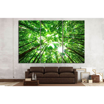 green forest №618 Ready to Hang Canvas Print - Zellart Canvas Prints ALL_Products, s-618