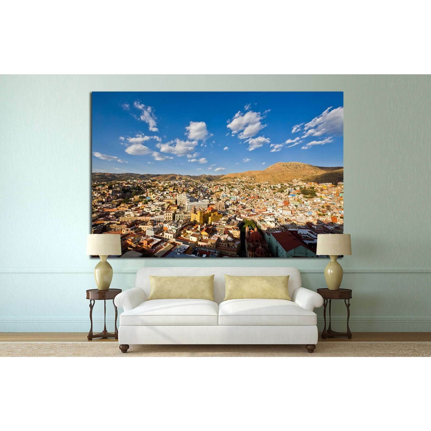Guanajuato city, Mexico №1162 Ready to Hang Canvas Print - Zellart Canvas Prints ALL_Products, s-1162