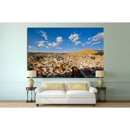 Guanajuato city, Mexico №1162 Ready to Hang Canvas Print - Zellart Canvas Prints ALL_Products, s-1162