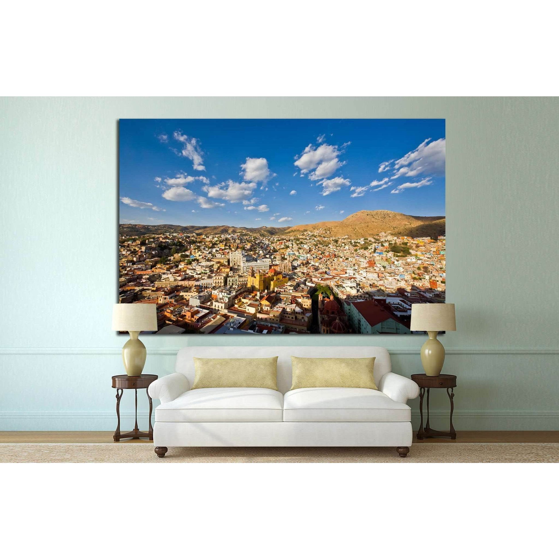 Guanajuato city, Mexico №1162 Ready to Hang Canvas PrintCanvas art arrives ready to hang, with hanging accessories included and no additional framing required. Every canvas print is hand-crafted, made on-demand at our workshop and expertly stretched aroun