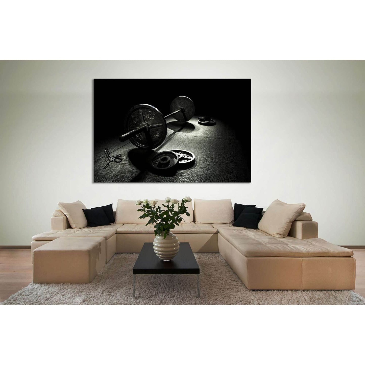 Gym / Crossfit №630 Ready to Hang Canvas PrintCanvas art arrives ready to hang, with hanging accessories included and no additional framing required. Every canvas print is hand-crafted, made on-demand at our workshop and expertly stretched around 100% Nor