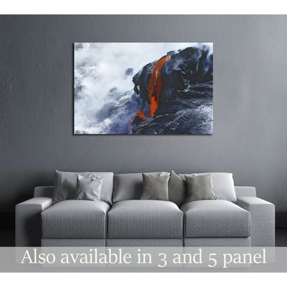 Hawaii, Big Island, Volcanos National Park №3187 Ready to Hang Canvas Print - Zellart Canvas Prints ALL_Products, s-3187