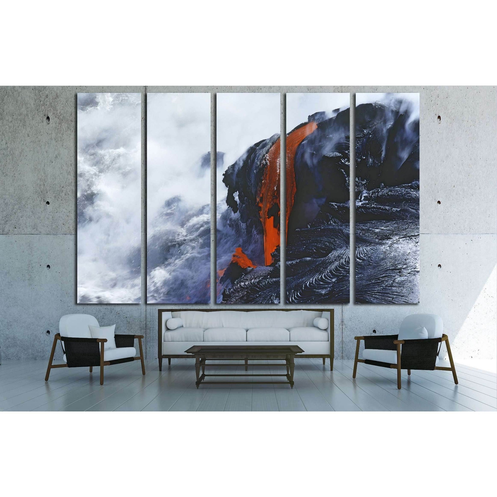 Hawaii, Big Island, Volcanos National Park №3187 Ready to Hang Canvas Print - Zellart Canvas Prints ALL_Products, s-3187