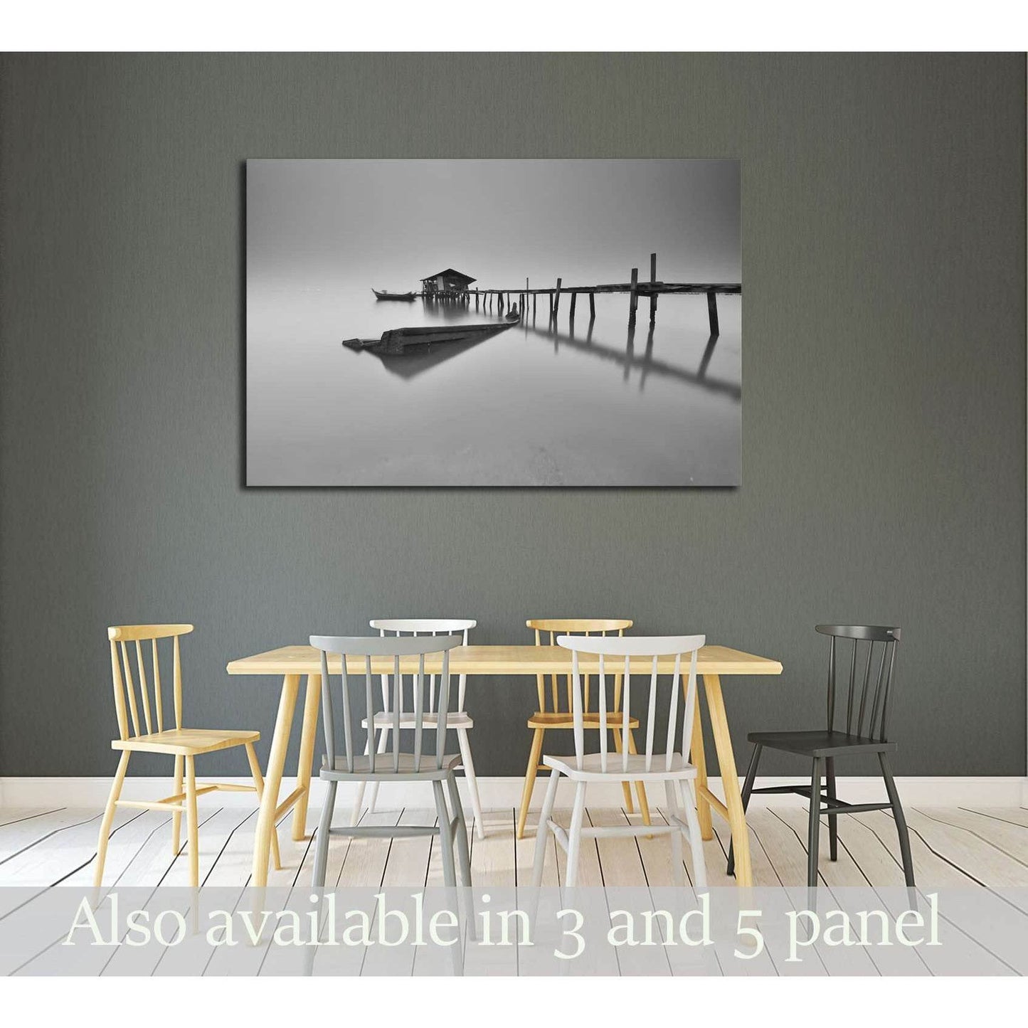 hazy №3119 Ready to Hang Canvas Print - Zellart Canvas Prints ALL_Products, s-3119