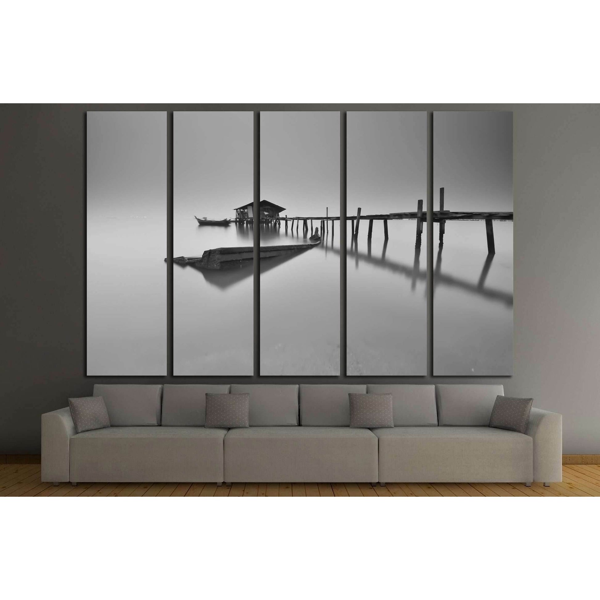 hazy №3119 Ready to Hang Canvas Print - Zellart Canvas Prints ALL_Products, s-3119