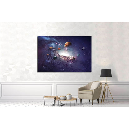 High resolution images presents creating planets of the solar system. №2450 Ready to Hang Canvas PrintCanvas art arrives ready to hang, with hanging accessories included and no additional framing required. Every canvas print is hand-crafted, made on-deman