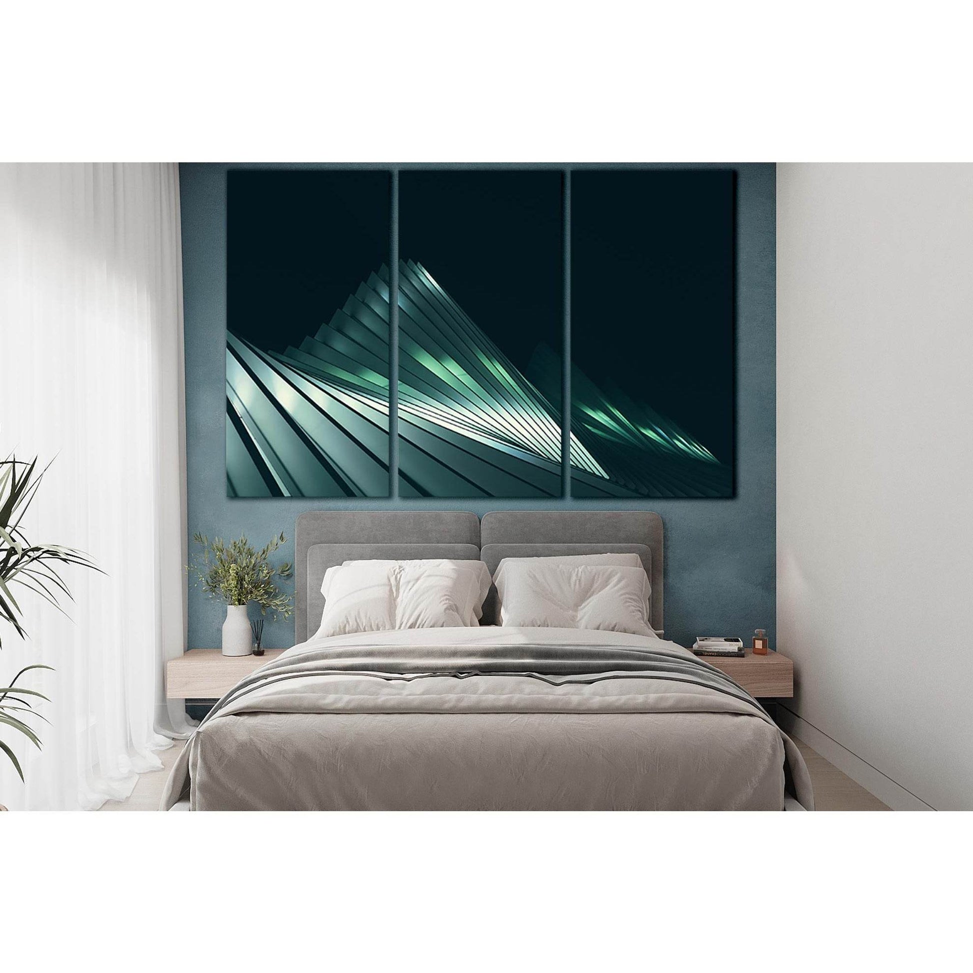 High Speed Train Station In Italy №SL1413 Ready to Hang Canvas Print - Zellart Canvas Prints 0new, ALL_Products, Architecture