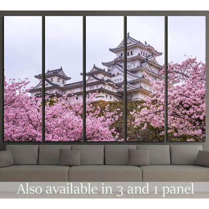 Himeji Sakura №1798 Ready to Hang Canvas PrintCanvas art arrives ready to hang, with hanging accessories included and no additional framing required. Every canvas print is hand-crafted, made on-demand at our workshop and expertly stretched around 100% Nor