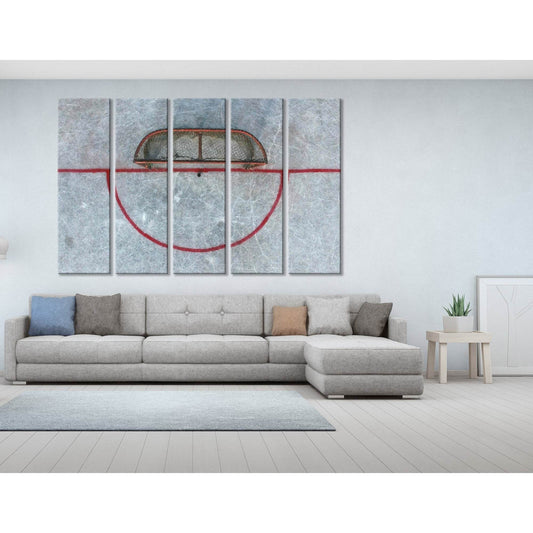 Hockey Gates Before The Match №04444 Ready to Hang Canvas Print - Zellart Canvas Prints ALL_Products