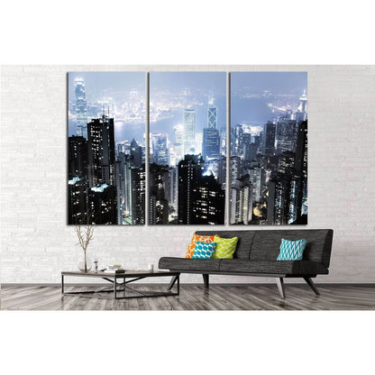 Hong Kong №766 Ready to Hang Canvas Print - Zellart Canvas Prints ALL_Products, s-766