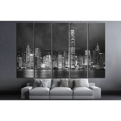 Hong Kong Harbor №835 Ready to Hang Canvas Print - Zellart Canvas Prints ALL_Products, s-835