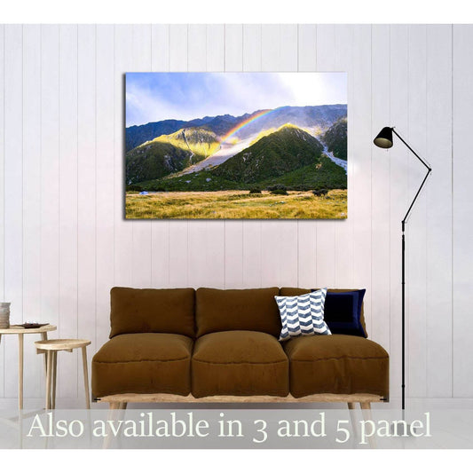 Hooker Valley Track №3195 Ready to Hang Canvas Print - Zellart Canvas Prints ALL_Products, s-3195