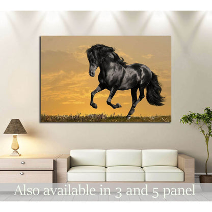 Horse home decor №5001 - Zellart Canvas Prints ALL_Products, Horses, s-5001