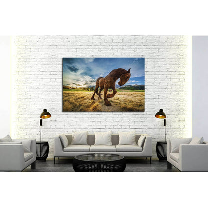 Horse Wall Art №5018 - Zellart Canvas Prints ALL_Products, Horses, s-5018