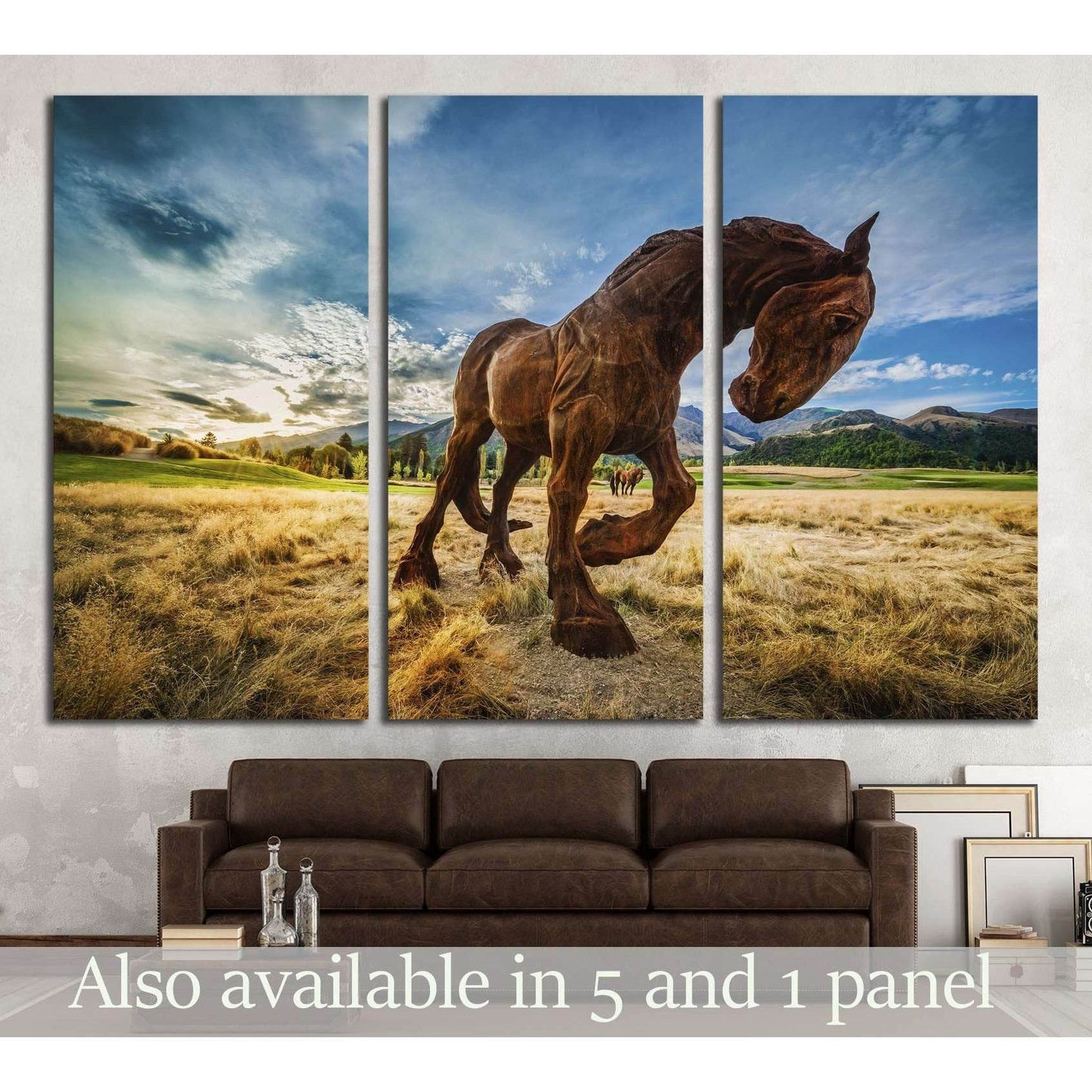 Horse Wall Art №5018 - Zellart Canvas Prints ALL_Products, Horses, s-5018