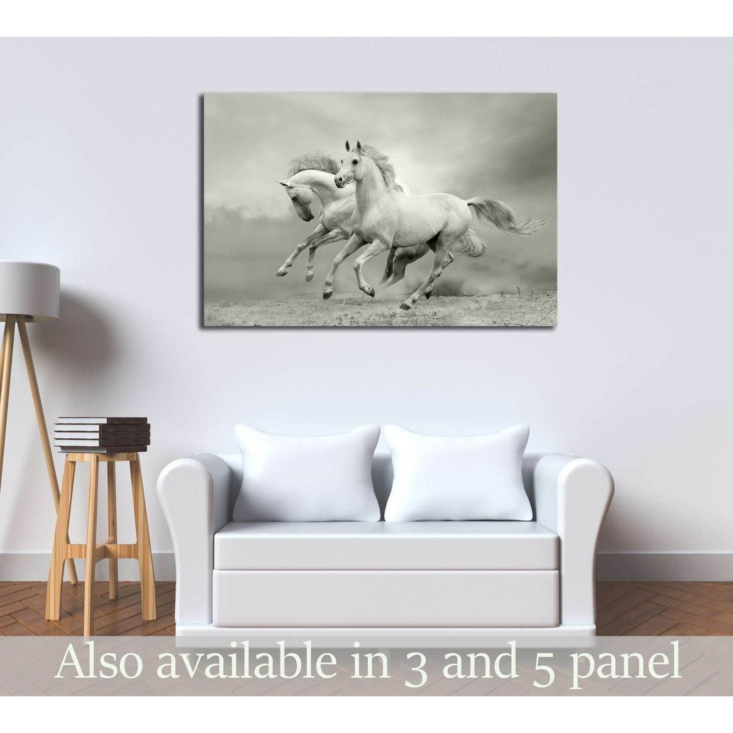 horses in summer №2786 Ready to Hang Canvas PrintCanvas art arrives ready to hang, with hanging accessories included and no additional framing required. Every canvas print is hand-crafted, made on-demand at our workshop and expertly stretched around 100%