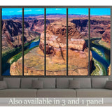 Horseshoe Bend in Arizona №1999 Ready to Hang Canvas Print