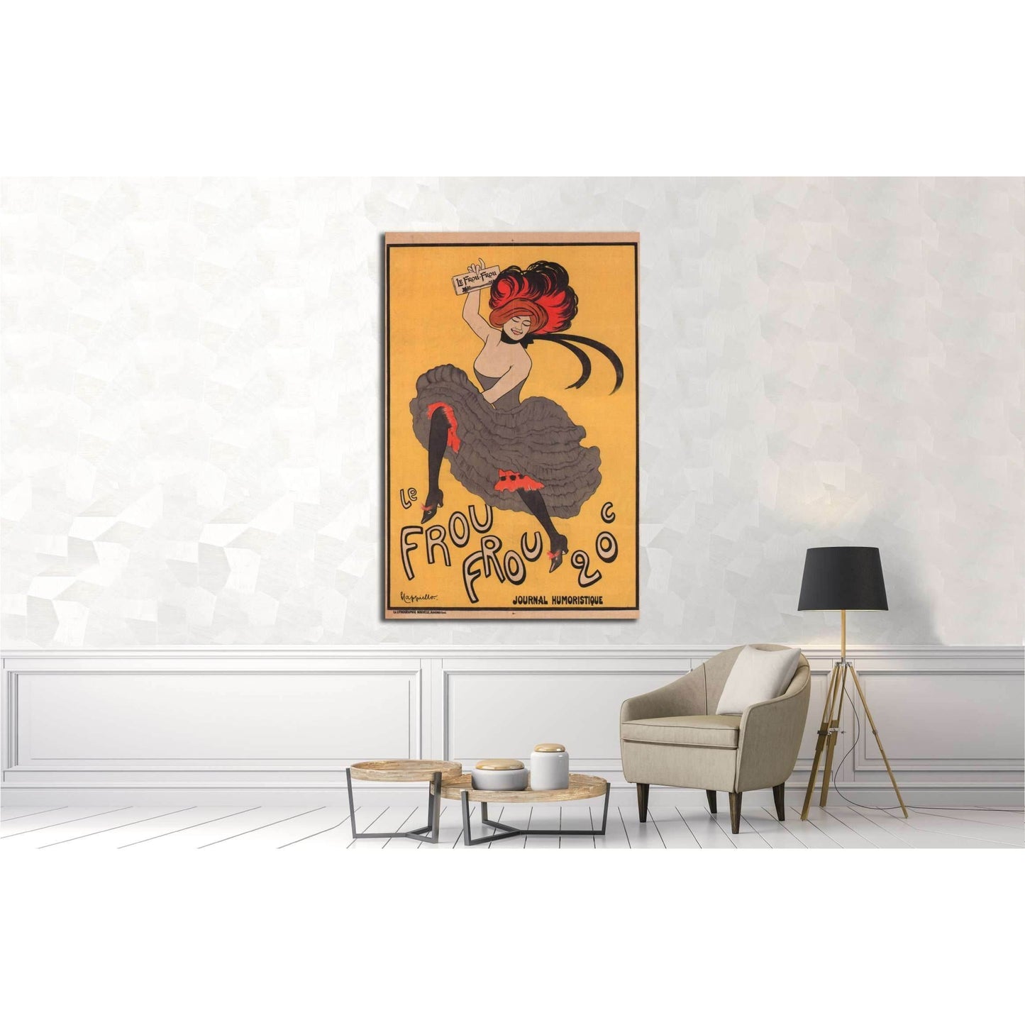 Humoristique №3428 Ready to Hang Canvas PrintCanvas art arrives ready to hang, with hanging accessories included and no additional framing required. Every canvas print is hand-crafted, made on-demand at our workshop and expertly stretched around 100% Nort