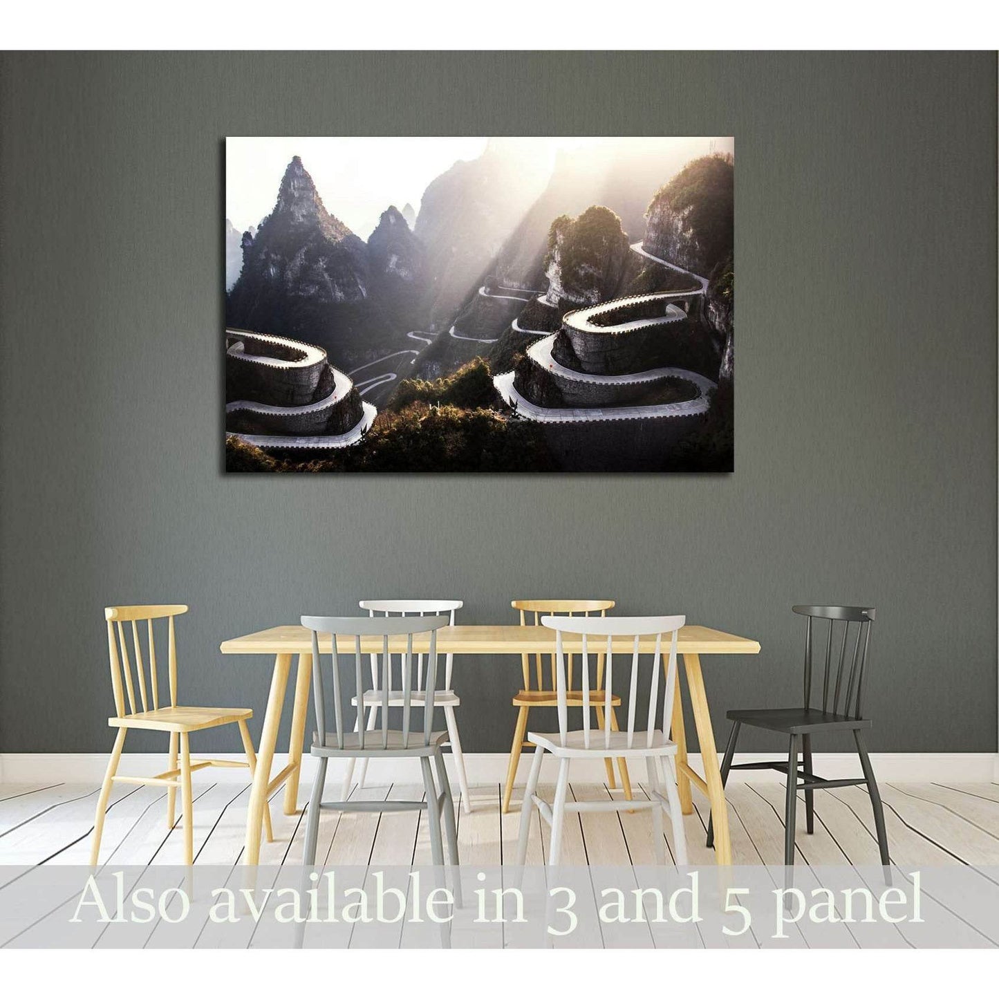 Hunan province, China №3153 Ready to Hang Canvas Print - Zellart Canvas Prints ALL_Products, s-3153