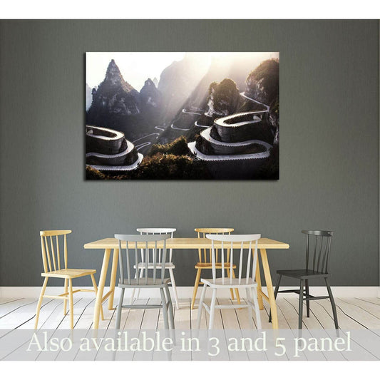 Hunan province, China №3153 Ready to Hang Canvas Print - Zellart Canvas Prints ALL_Products, s-3153