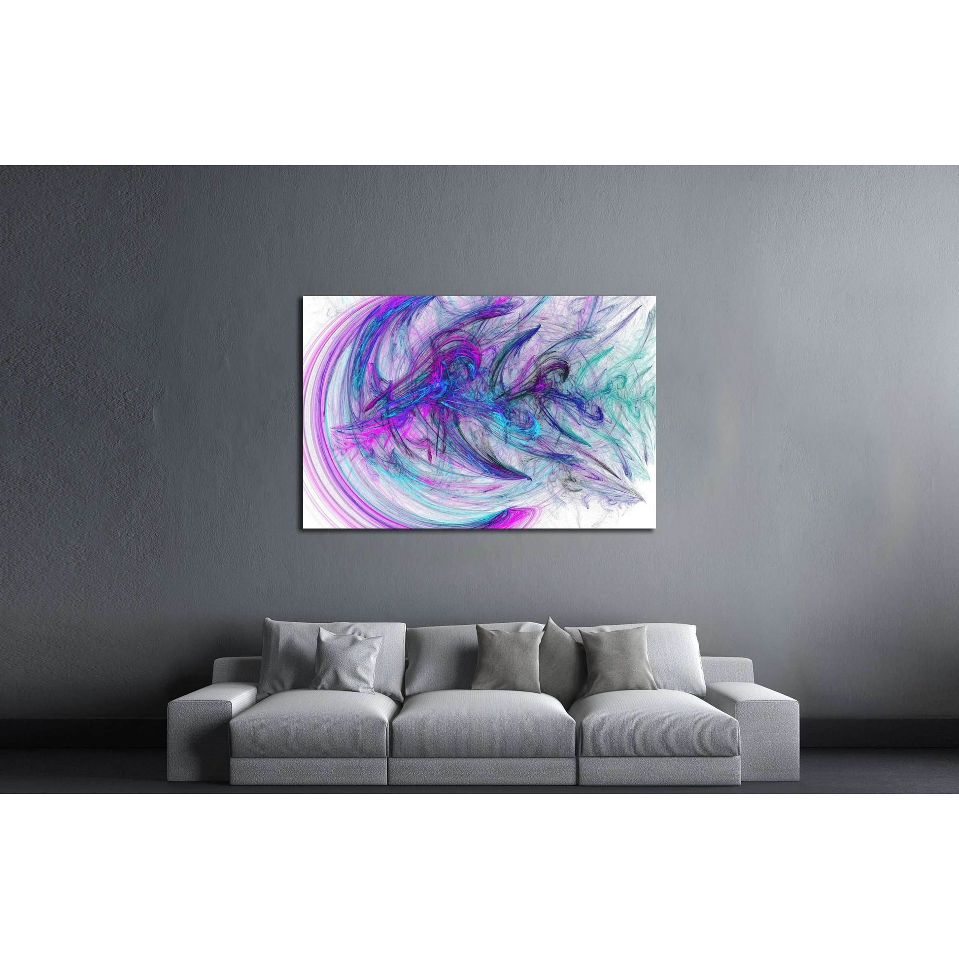 illustration №2744 Ready to Hang Canvas Print - Zellart Canvas Prints ALL_Products, s-2744