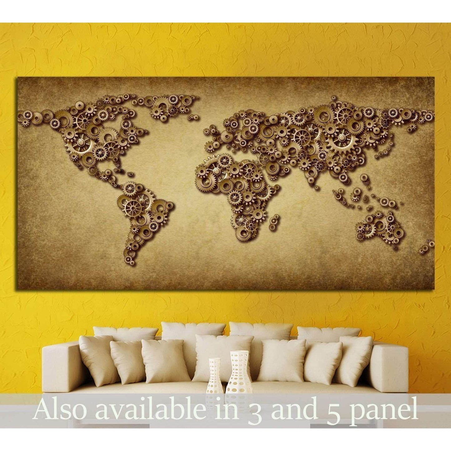 Finance World Map Wall DecorationDecorate your walls with a stunning Grunge World Map Canvas Art Print from the world's largest art gallery. Choose from thousands of Financial artworks with various sizing options. Choose your perfect art print to complete
