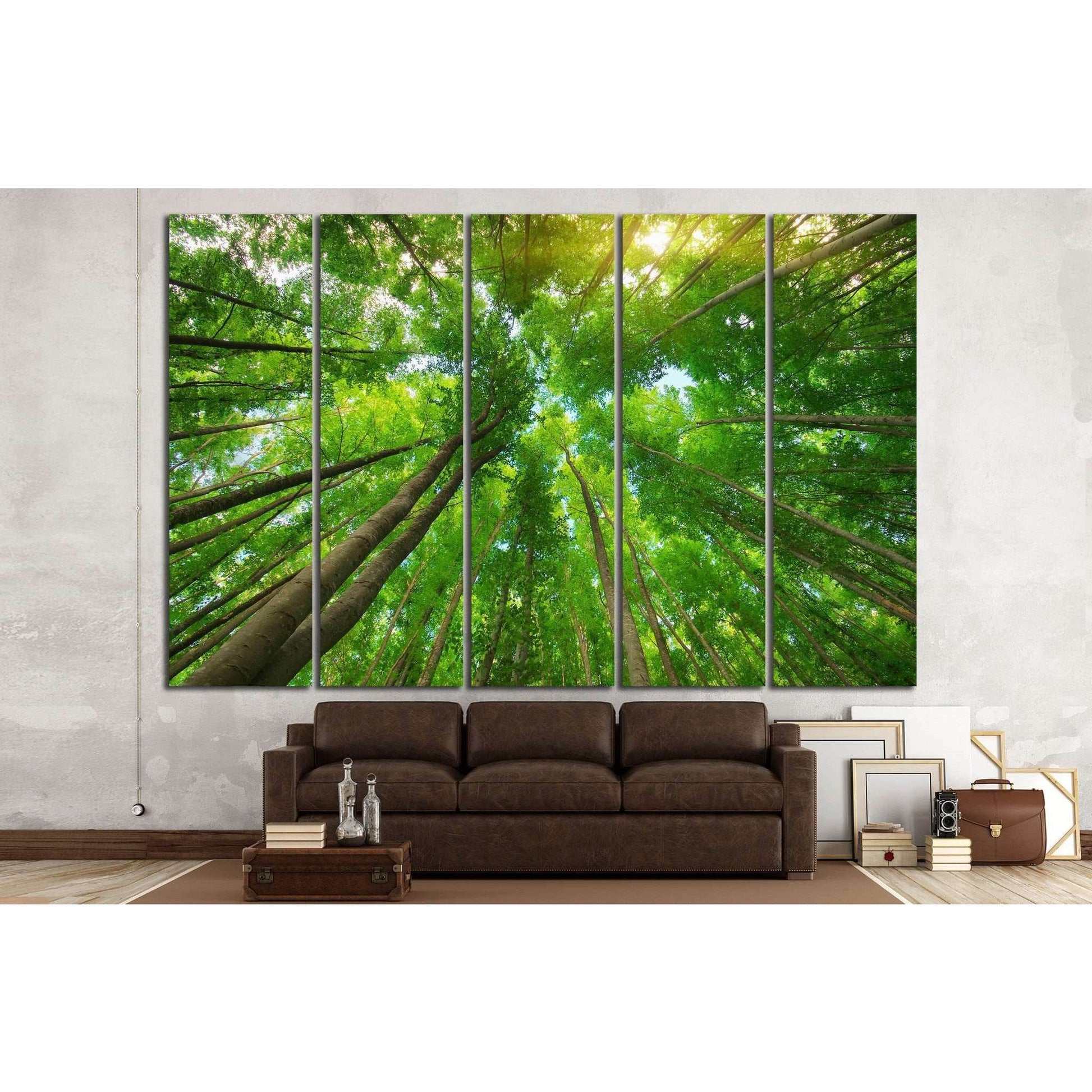 Into the forest №620 Ready to Hang Canvas Print - Zellart Canvas Prints ALL_Products, s-620