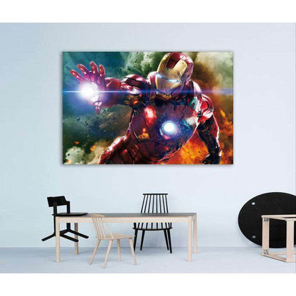 Iron Man №2011 Ready to Hang Canvas Print - Zellart Canvas Prints ALL_Products