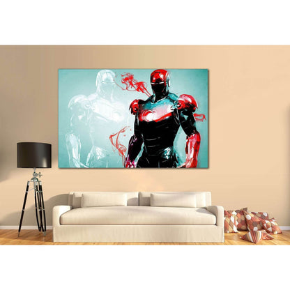 Iron Man №2013 Ready to Hang Canvas Print - Zellart Canvas Prints ALL_Products