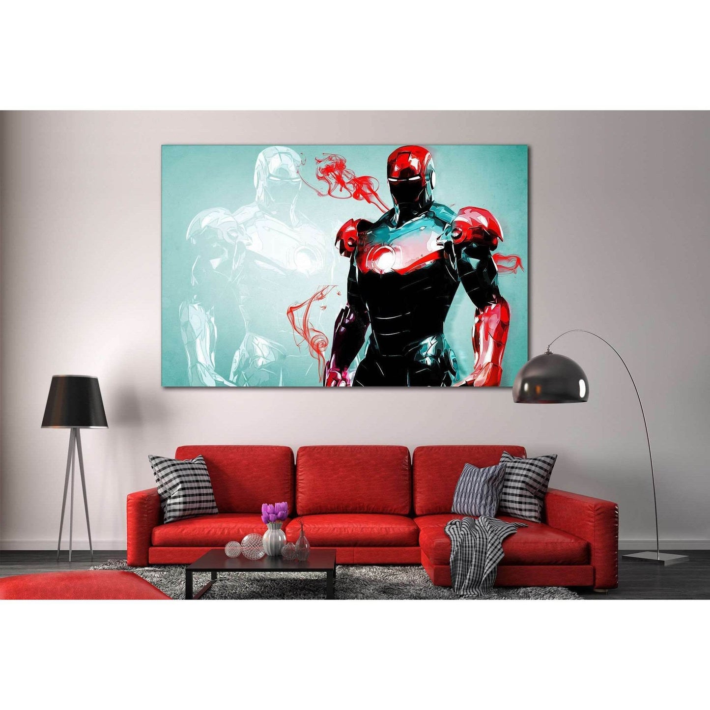 Iron Man №2013 Ready to Hang Canvas Print - Zellart Canvas Prints ALL_Products