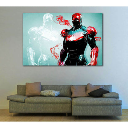 Iron Man №2013 Ready to Hang Canvas Print - Zellart Canvas Prints ALL_Products