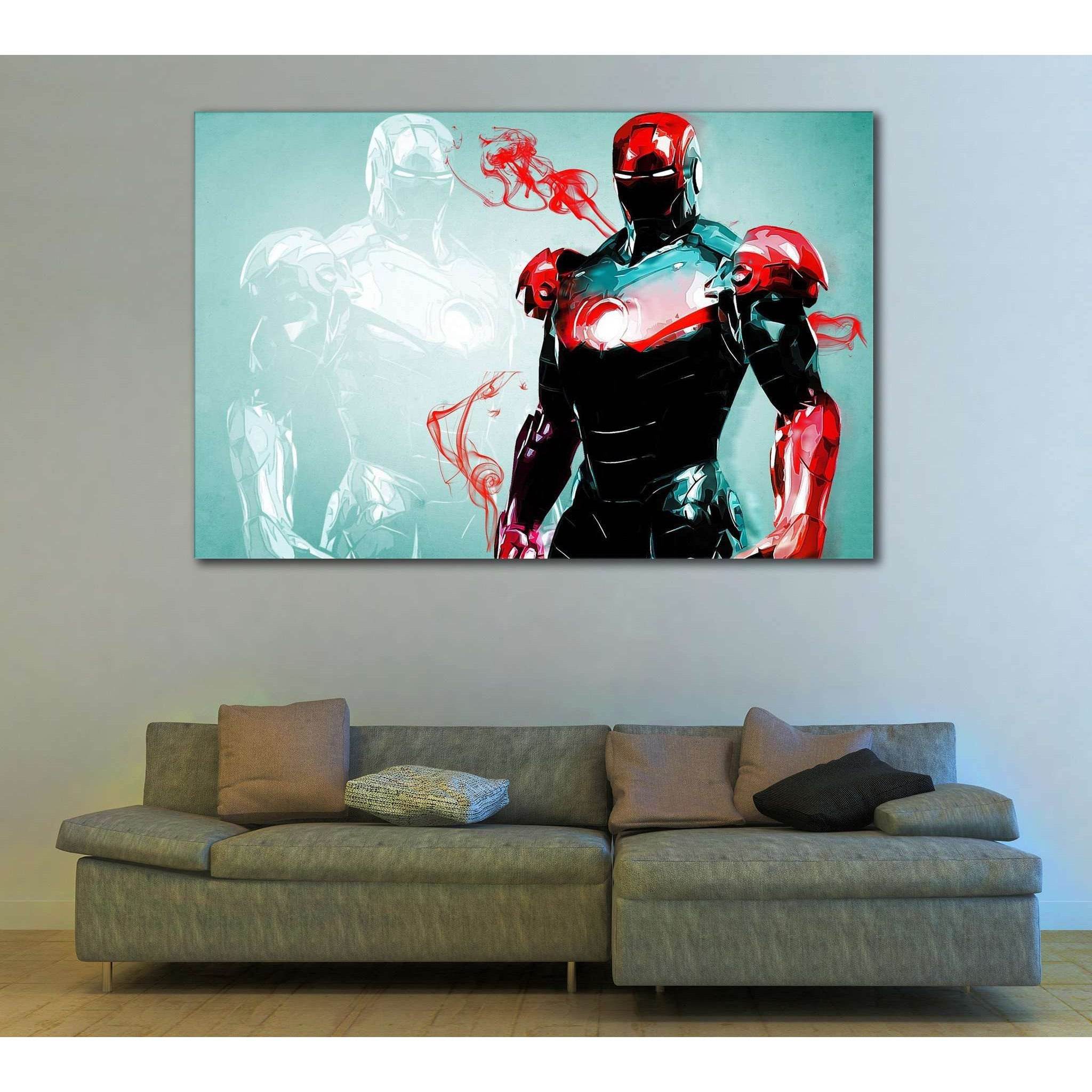 Iron Man №2013 Ready to Hang Canvas Print