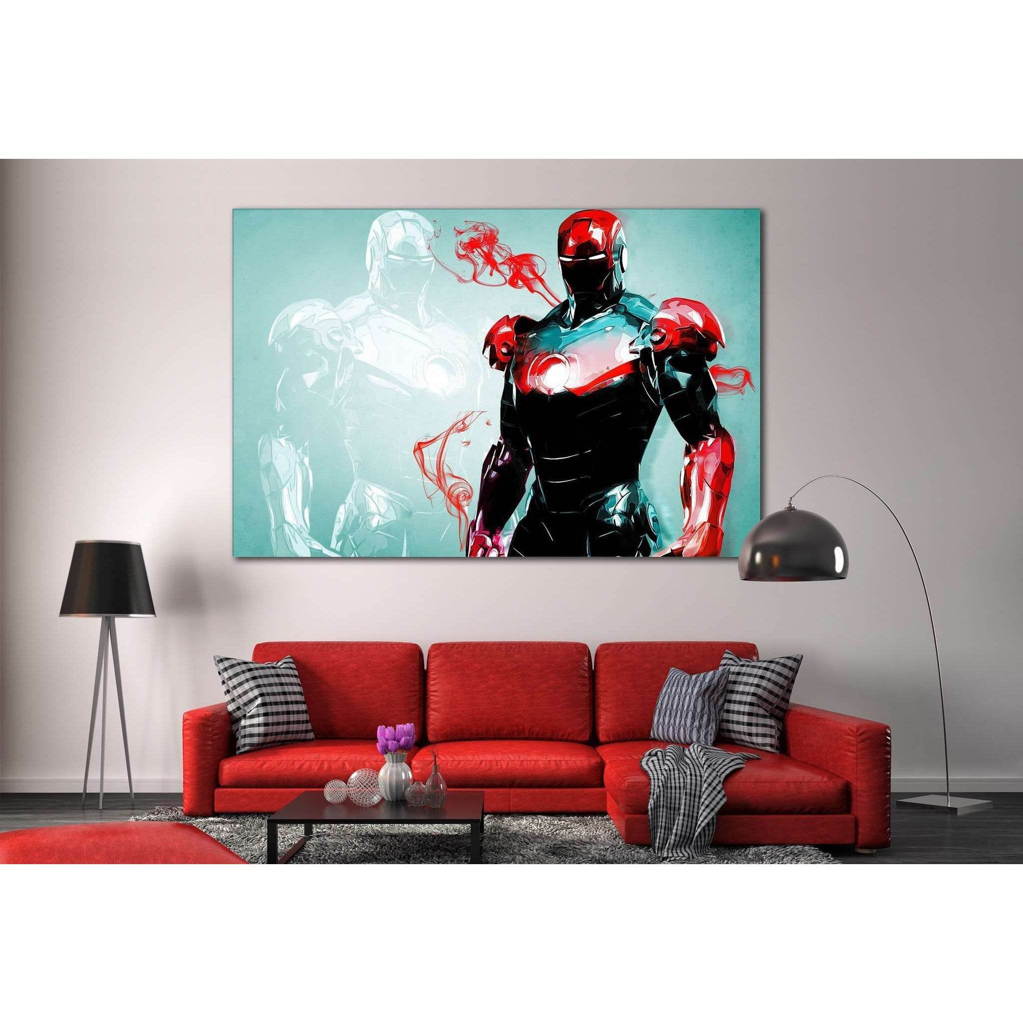 Iron Man №2013 Ready to Hang Canvas Print