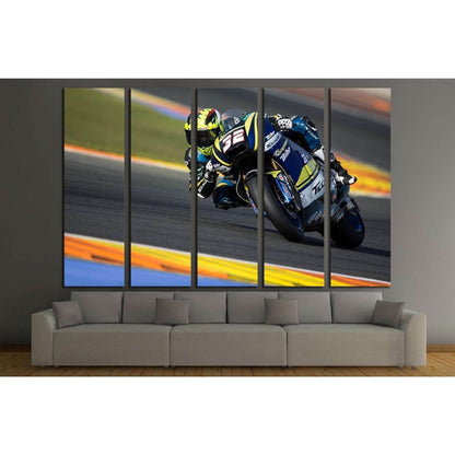 Isaac Vinales, Motogp Grand Prix, Valencia, Spain №1892 Ready to Hang Canvas PrintCanvas art arrives ready to hang, with hanging accessories included and no additional framing required. Every canvas print is hand-crafted, made on-demand at our workshop an