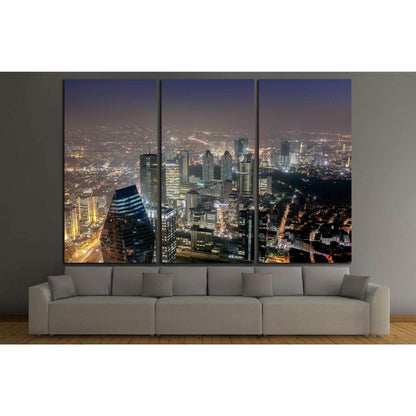 istanbul skyline №1174 Ready to Hang Canvas Print - Zellart Canvas Prints ALL_Products, s-1174