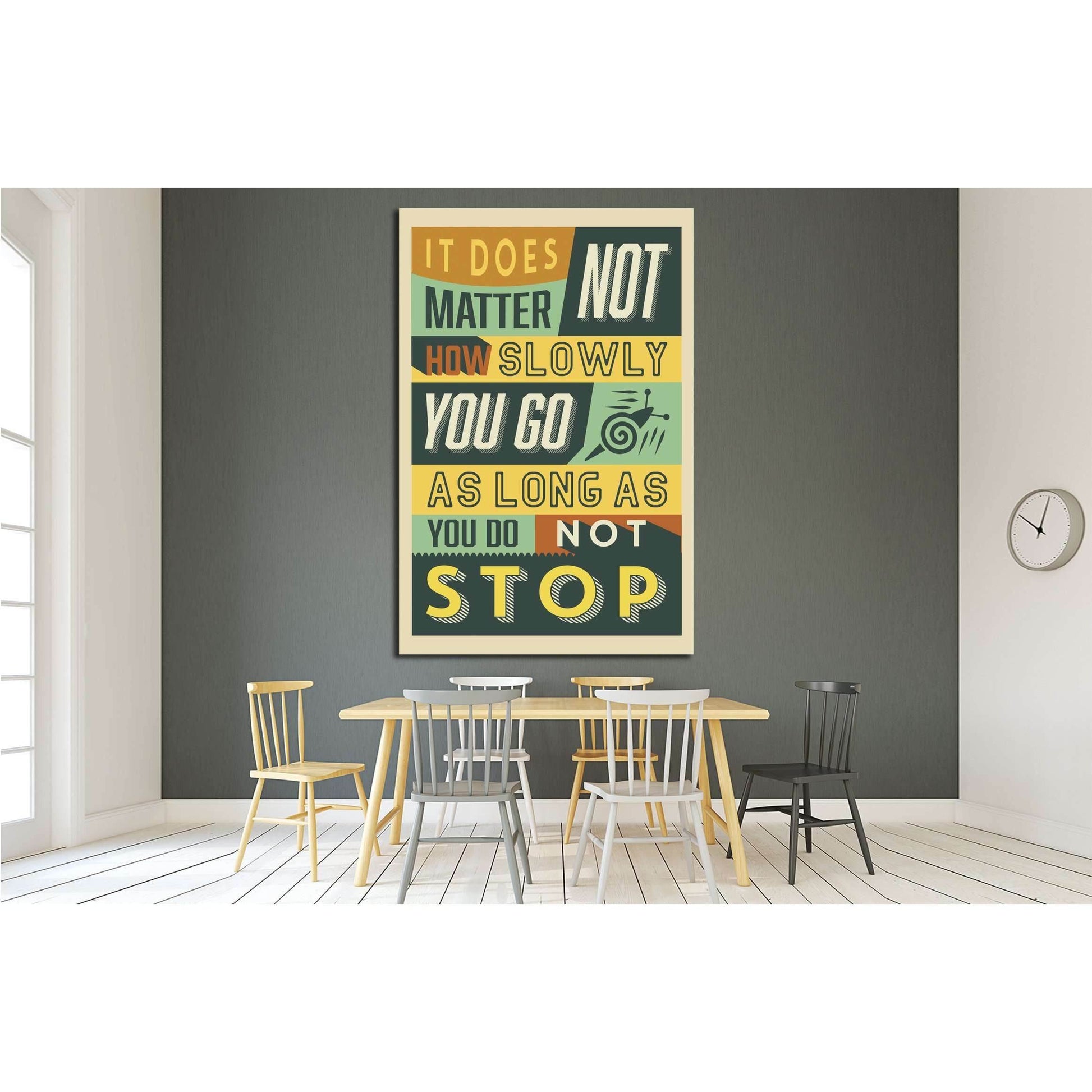 it does not matter №4550 Ready to Hang Canvas Print - Zellart Canvas Prints ALL_Products, s-4550