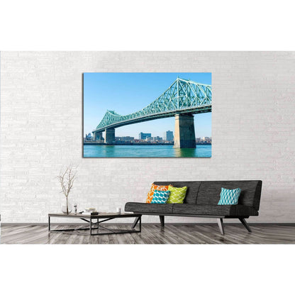 Jacques-Cartier Bridge in Montreal, at sunset №2016 Ready to Hang Canvas PrintCanvas art arrives ready to hang, with hanging accessories included and no additional framing required. Every canvas print is hand-crafted, made on-demand at our workshop and ex