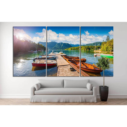 julian Alps, Slovenia №873 Ready to Hang Canvas Print - Zellart Canvas Prints ALL_Products, s-873