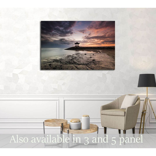 Karang beach, Sanur in Bali, Indonesia №3203 Ready to Hang Canvas Print - Zellart Canvas Prints ALL_Products, s-3203