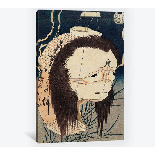 Katsushika Hokusai, The ghost of Oiwa - Canvas print - Zellart Canvas Prints 000Negative, 6217, ALL_Products