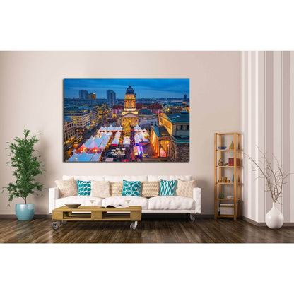 konzerthaus in Berlin, Germany №1104 Ready to Hang Canvas Print - Zellart Canvas Prints ALL_Products, s-1104