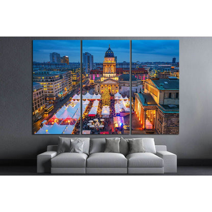 konzerthaus in Berlin, Germany №1104 Ready to Hang Canvas Print - Zellart Canvas Prints ALL_Products, s-1104