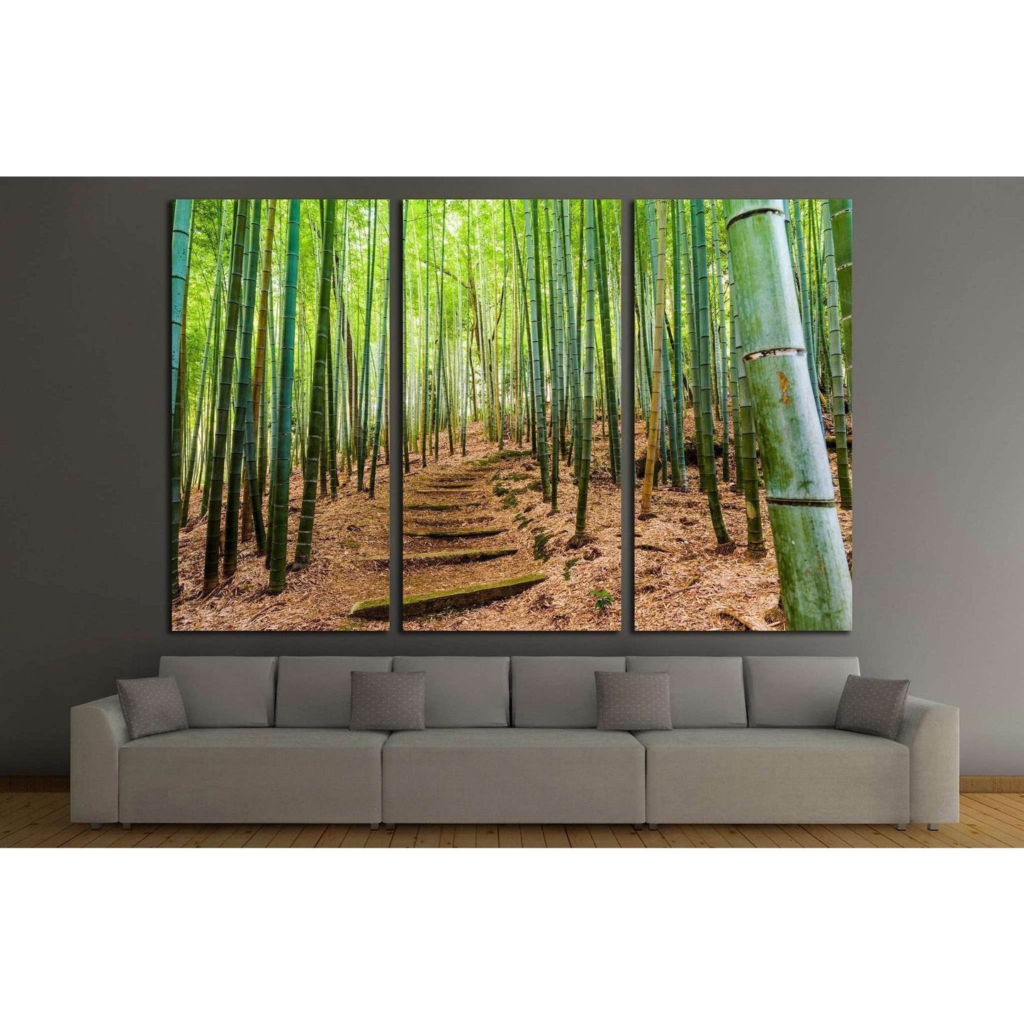 Kyoto, Japan bamboo forest №1987 Ready to Hang Canvas PrintCanvas art arrives ready to hang, with hanging accessories included and no additional framing required. Every canvas print is hand-crafted, made on-demand at our workshop and expertly stretched ar