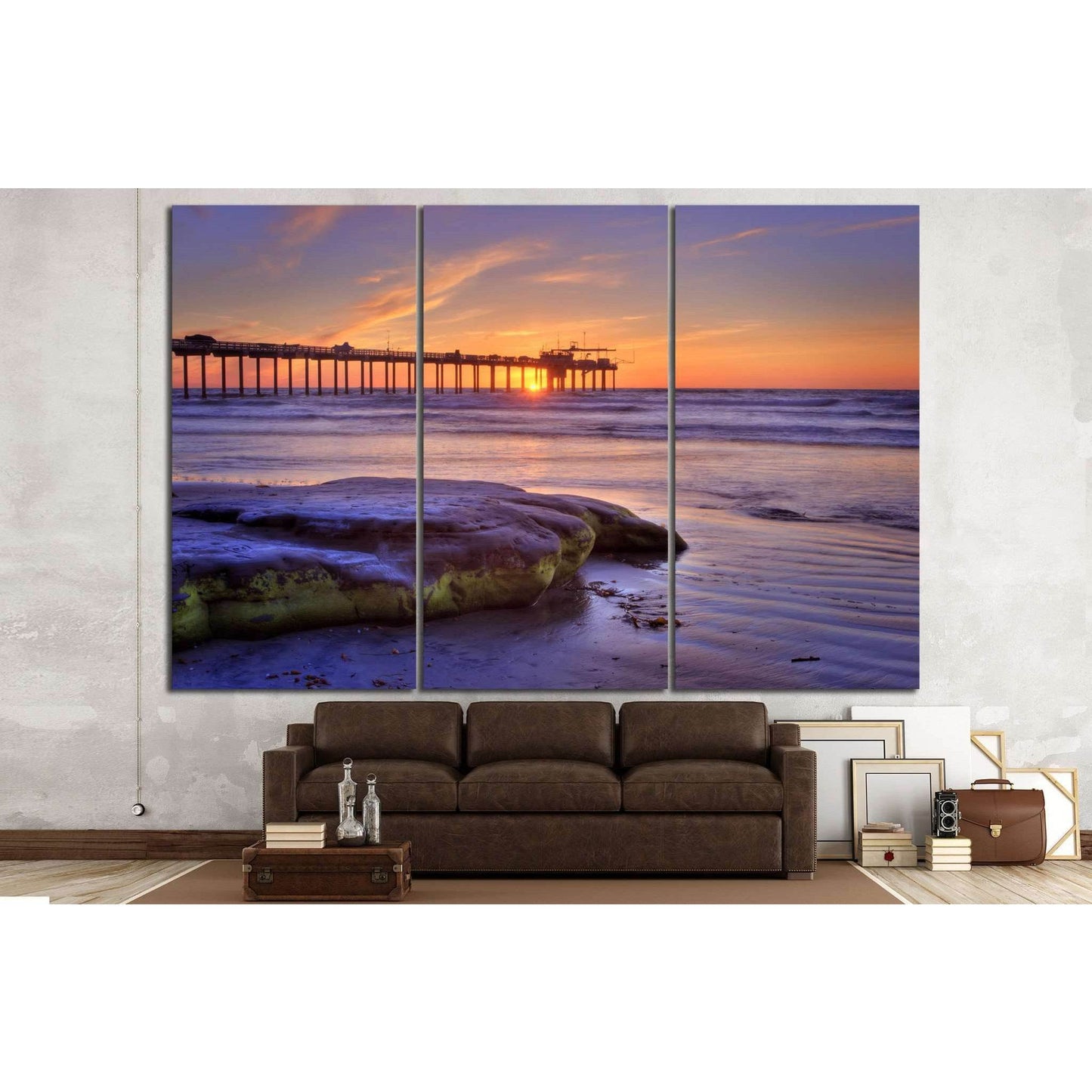La Jolla beach, San Diego, California №1017 Ready to Hang Canvas PrintCanvas art arrives ready to hang, with hanging accessories included and no additional framing required. Every canvas print is hand-crafted, made on-demand at our workshop and expertly s