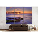 La Jolla beach, San Diego, California №1017 Ready to Hang Canvas Print