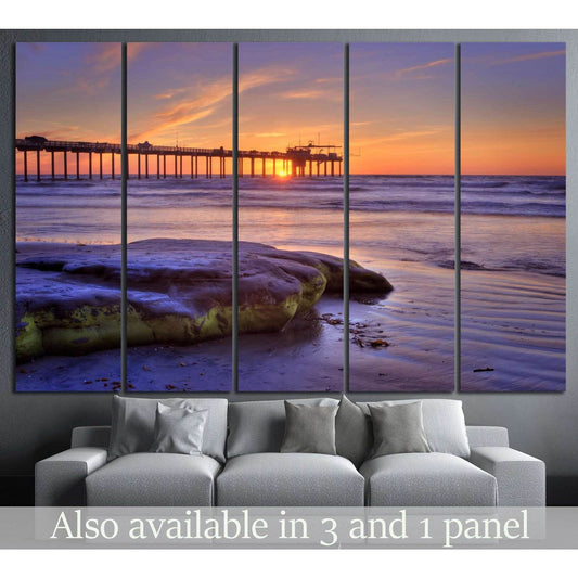 La Jolla beach, San Diego, California №1017 Ready to Hang Canvas PrintCanvas art arrives ready to hang, with hanging accessories included and no additional framing required. Every canvas print is hand-crafted, made on-demand at our workshop and expertly s