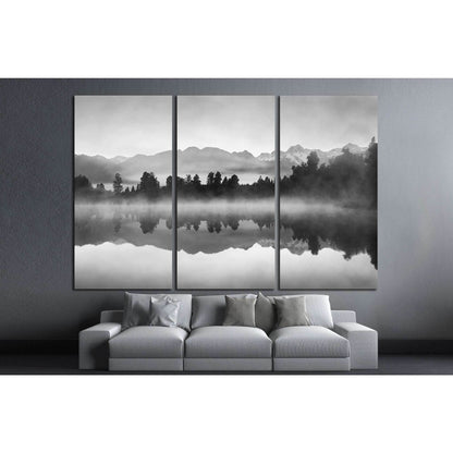 Lake Matheson, New Zealand №736 Ready to Hang Canvas Print - Zellart Canvas Prints ALL_Products, s-736